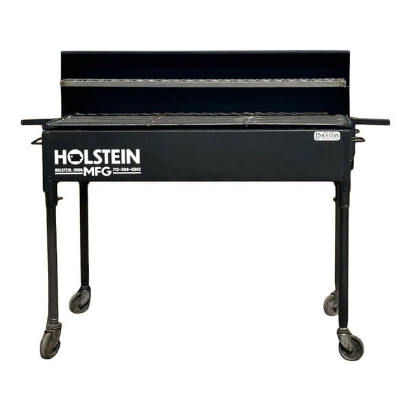 Holstein Manufacturing 2460CSSG 60" Country Club Charcoal Grill with Stainless Steel Grate