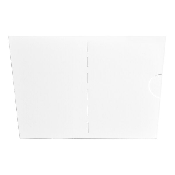 Inno-Pak 85 oz. White Poly-Coated SBS Bucket Divider - 200/Case
