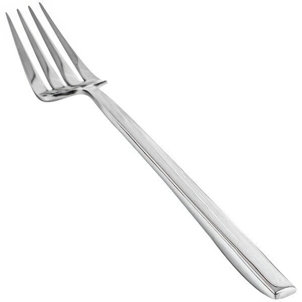 A Front of the House Liam stainless steel dinner fork with a long silver handle.