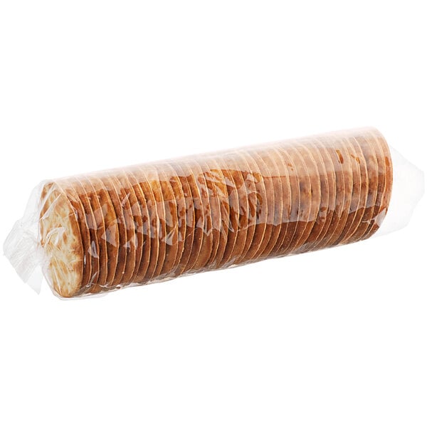 A case of Carr's Table Water Original Crackers in plastic wrap on a white background.