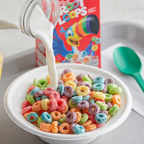  Kellogg's Froot Loops Cold Breakfast Cereal, Fruit