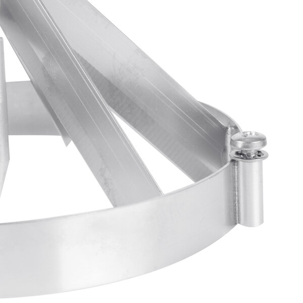 A Vollrath 6 section blade assembly for a Redco Wedgemaster II cutter.