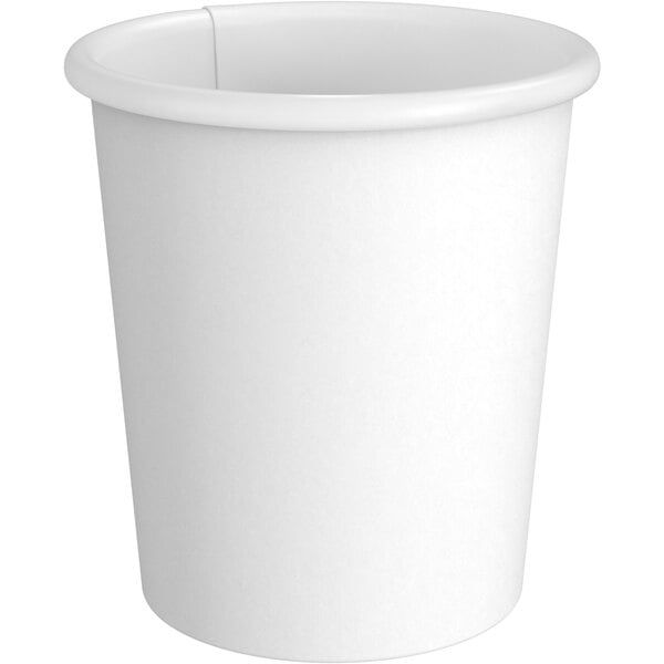Details about   10-1000pcs 113ml Disposable Coffee Tea Cups Paper 4oz Cup Glasses Hot Cold Drink 