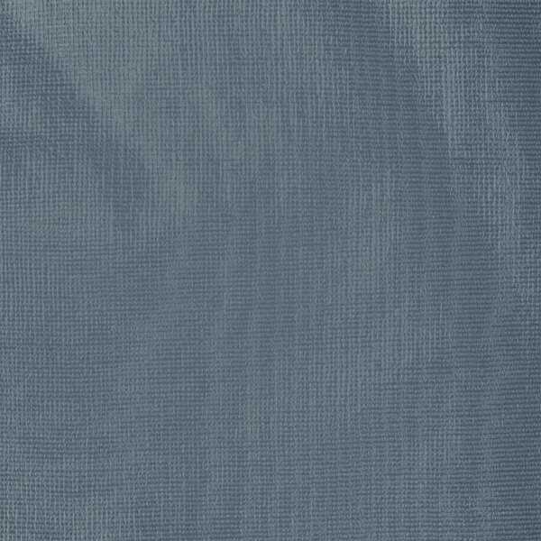 A close-up of a blue vinyl fabric surface.