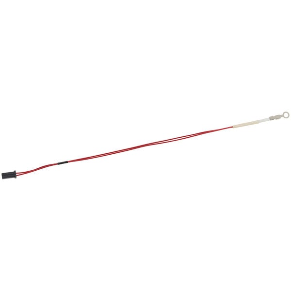 A red and white NTC probe cable.