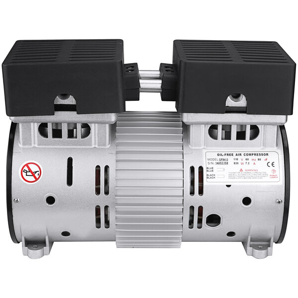 A California Air Tools air compressor pump and motor on a white background.