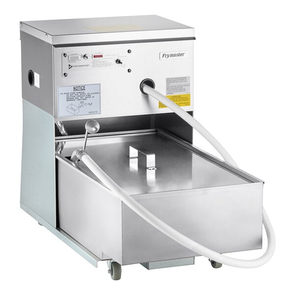 A Frymaster Fryer Oil Filtration Machine with a hose.