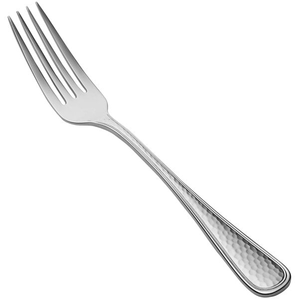 A Bon Chef stainless steel dinner fork with a silver handle.