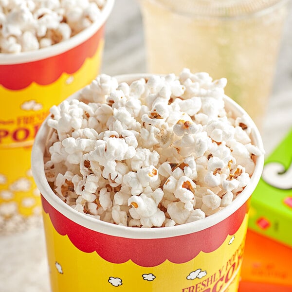 Amish Country White Baby Butterfly Popcorn Kernels in a bowl.