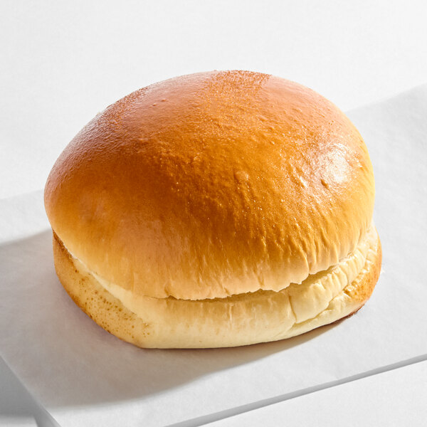 Turano 4 1/2" Sliced Brioche Bun - 80/Case