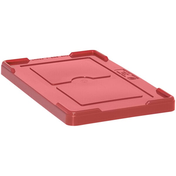 A Quantum red lid for dividable grid containers.