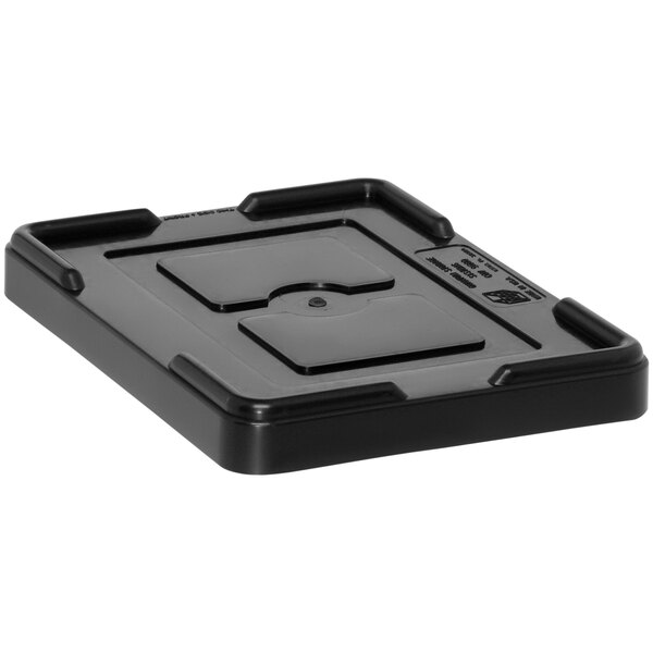 A Quantum black conductive lid for dividable grid containers.