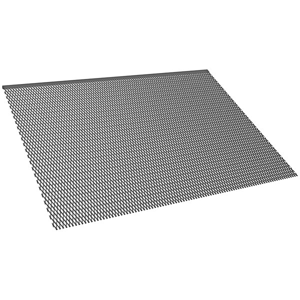 A black grid on a white background.