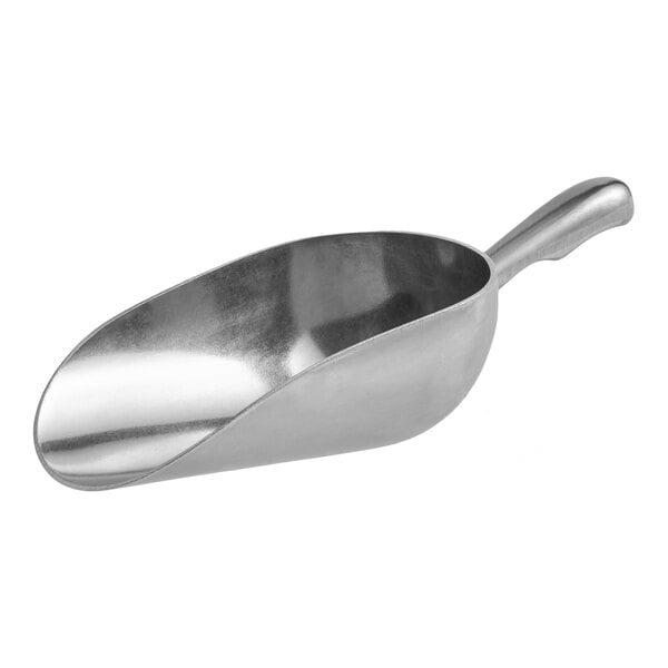 Choice 12 oz. One-Piece Aluminum Scoop