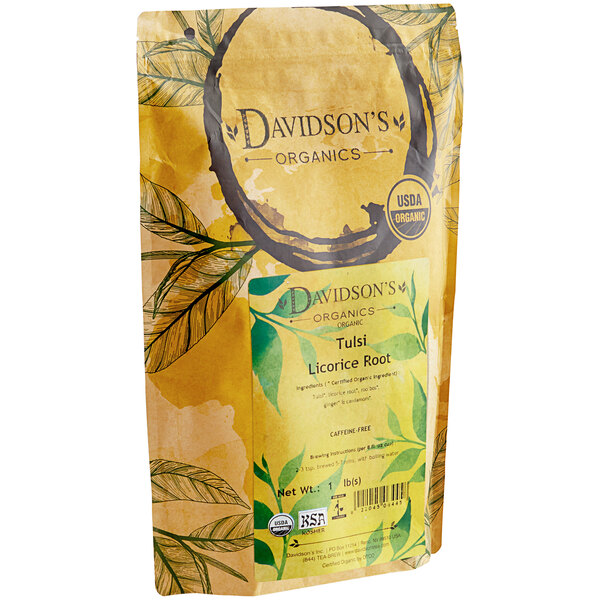 thumbnail image 2 of Organictas Organic Liquorice Root Tea – Loose Cut, Premium Quality, 100% Natural From Bulgaria 2 of 5