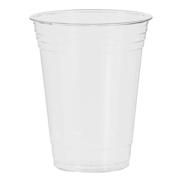 Solo Ultra Clear™ TP16D 16 oz. Customizable Clear PET Plastic Squat ...