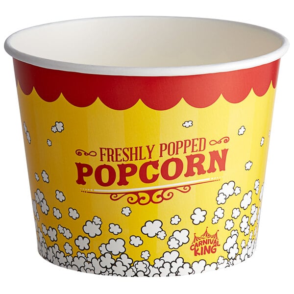 Bouwen wet Proportioneel Carnival King 85 oz. Popcorn Bucket - 150/Case