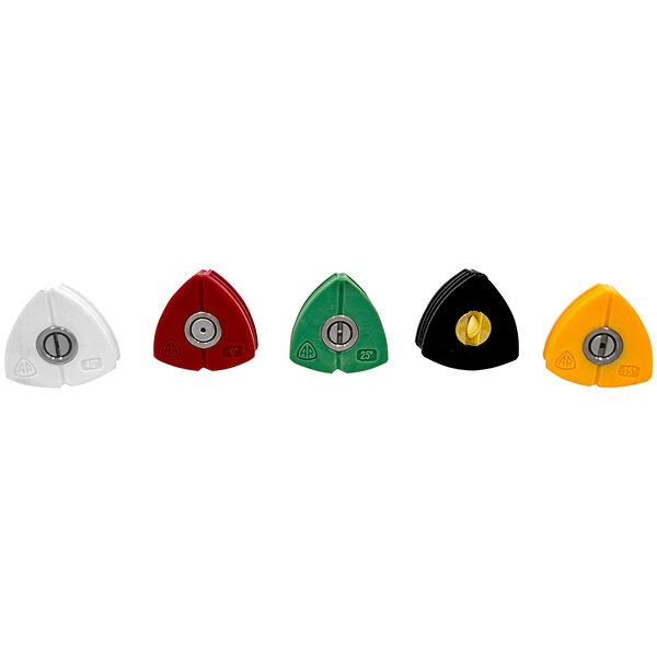 A white object with a yellow circle in the middle.