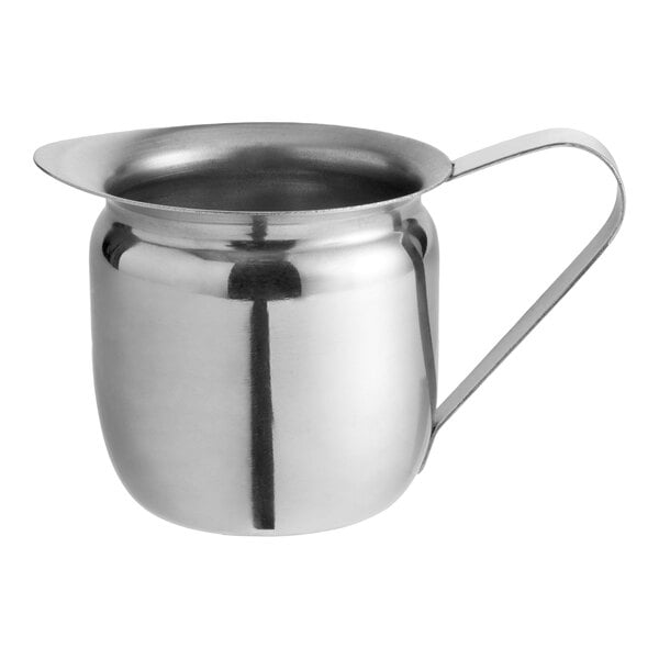 Choice 5 oz. Stainless Steel Bell Creamer