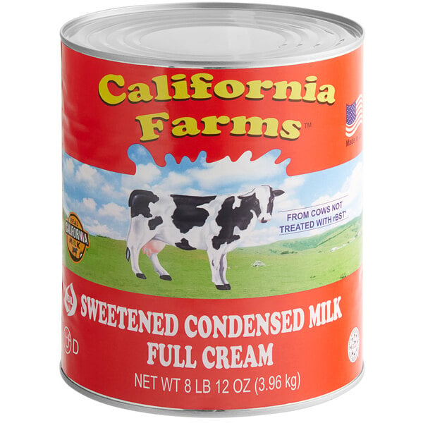 California Farms Sweetened Condensed Milk #10 Can