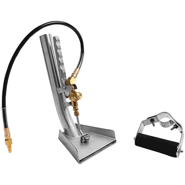 A Tornado 6" Utility Stair Tool with a metal and black plastic design.