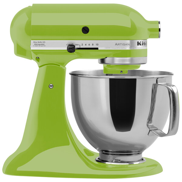 Kitchenaid Ksm150psga Artisan Series Green Apple 5 Qt Tilt Head Kitchenaid Ksm150psga Artisan Series Green Apple 5 Qt Tilt Head Countertop Mixer 120v