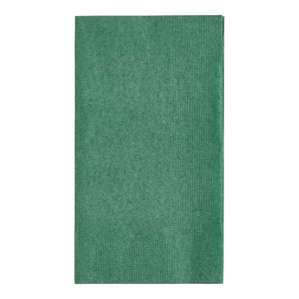 Choice 15" x 17" Hunter Green 2-Ply Paper Dinner Napkin - 1,000/Case