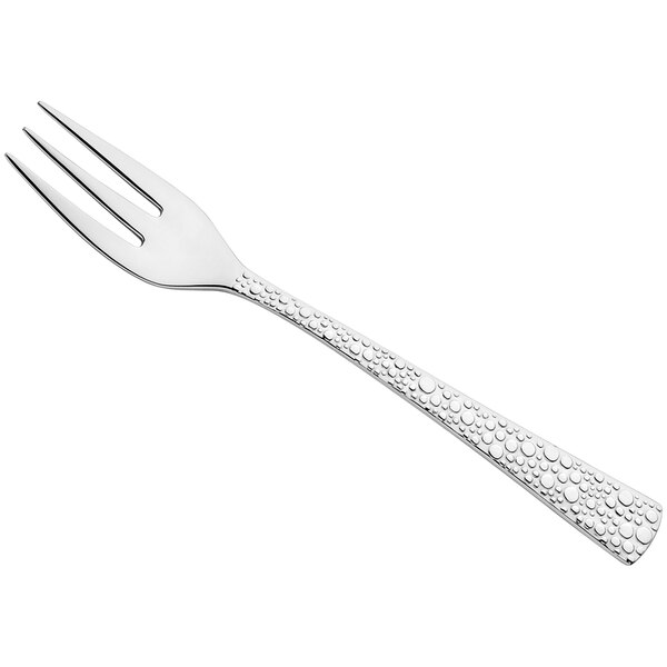 An Amefa Livia Ronda stainless steel cake fork with a silver handle.