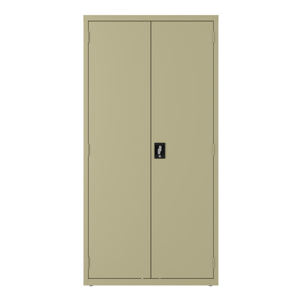 Hirsh 18" x 36" x 72" Putty Wardrobe Cabinet - Assembled 25062