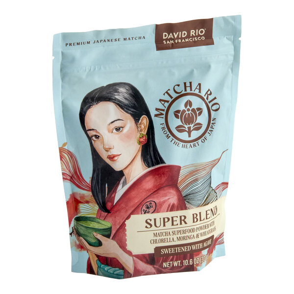 David Rio Super Blends Matcha Latte Mix 10.6 oz.