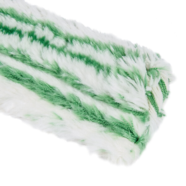 A green and white striped Unger Monsoon Plus StripWasher sleeve.