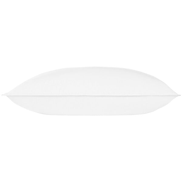 A white Restful Nights Renova king size pillow on a white background.