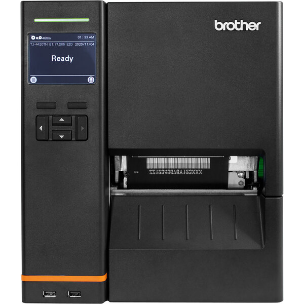 A Brother TJ-4620TN industrial label printer.