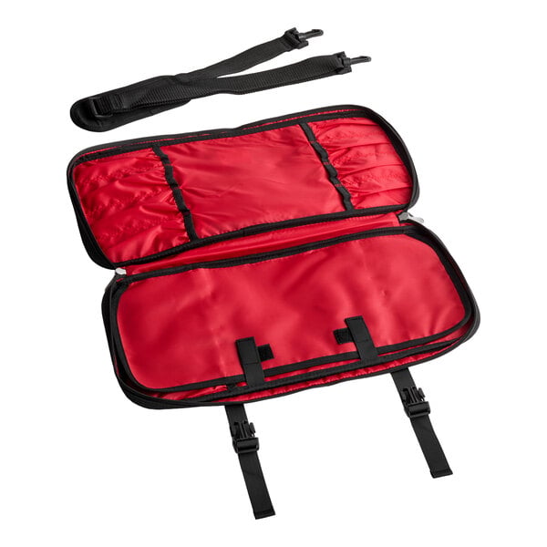 Mercer Culinary M30512M 12 Pocket Single-Zip Knife Case
