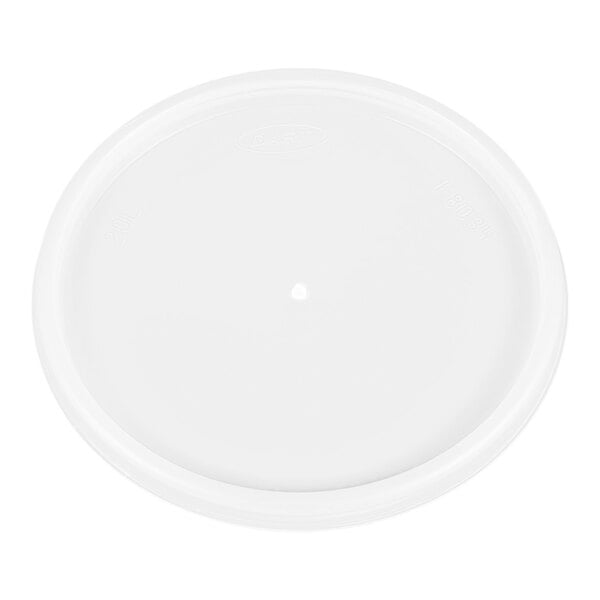Dart 5-32 oz. Translucent Vented Lid - 1,000/Case