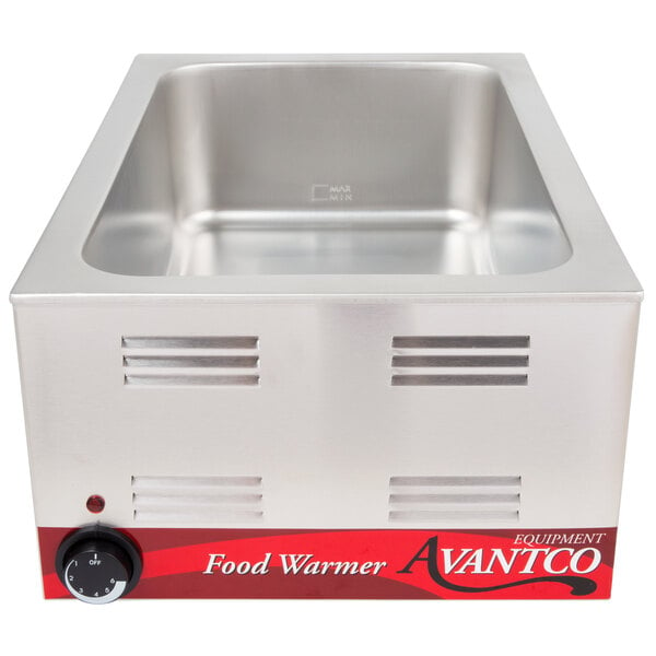 Avantco W50 12 X 20 Full Size Electric Countertop Food Warmer