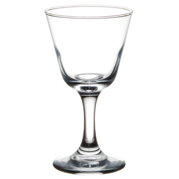 EMBASSY 5 1/2 oz FOOTED ROCK COCKTAIL GLASS LIBBEY/BARS/CATERERS SET OF TWO 