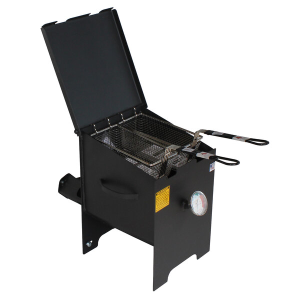 Cajun Fryer | R & V Works FF2R 4 Gallon Liquid Propane Outdoor Cajun ...