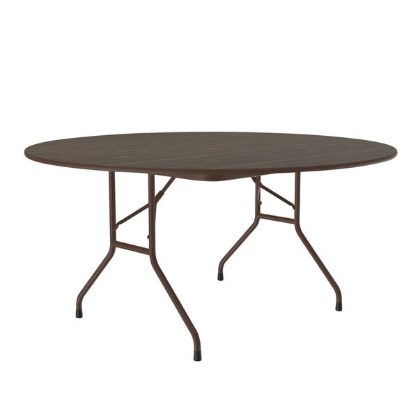 Correll Round Folding Table 60, Round Foldable Table Top
