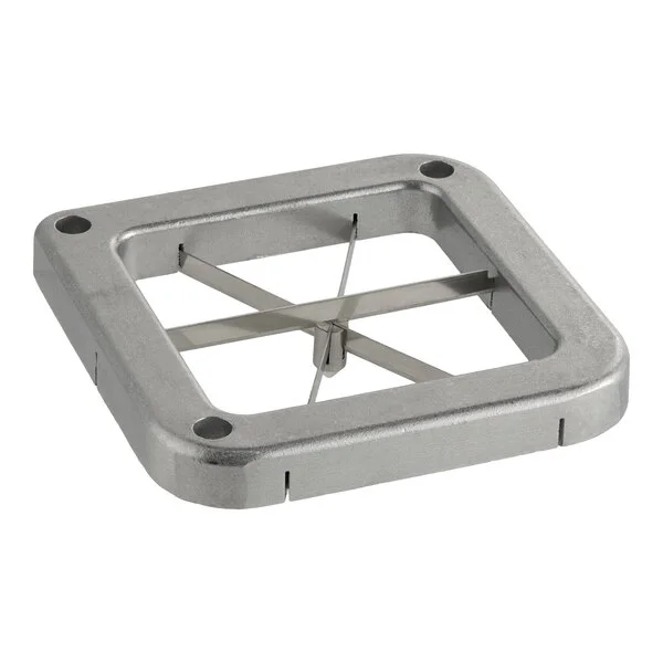 A metal 6-wedge blade assembly for French fry cutters.