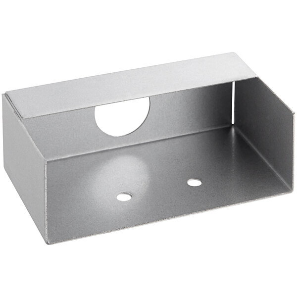 A metal box with holes on the side.