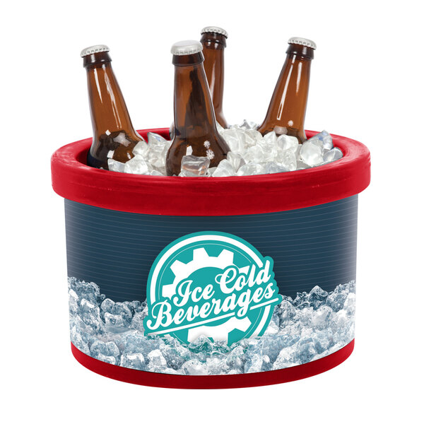 Irp 900 Red Ice Cube 4 Qt Countertop Merchandiser