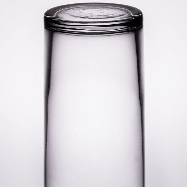 A case of 72 clear Libbey Straight Sided Zombie Glasses.