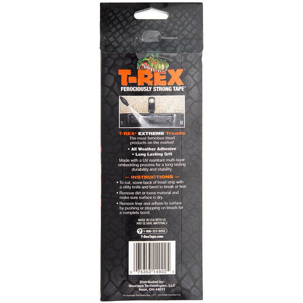 A package of T-Rex Extreme Tread tape strips.