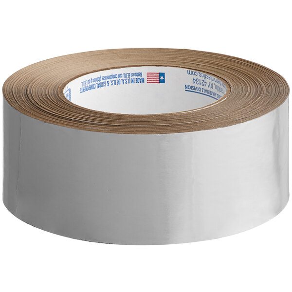 A roll of Nashua plain foil tape with a white label.