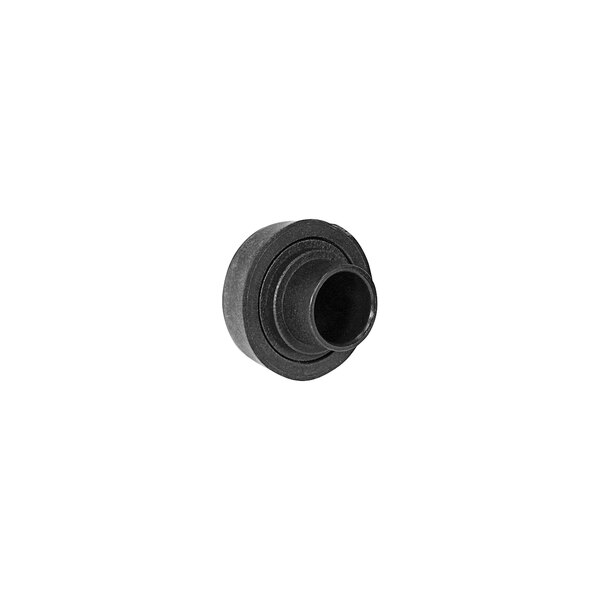 A black rubber Sloan 1" plug.