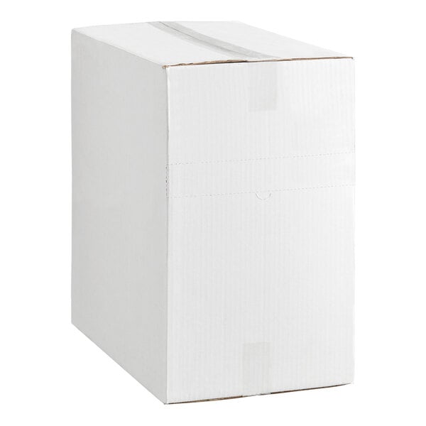 A white rectangular dispenser box for bubble packaging material.
