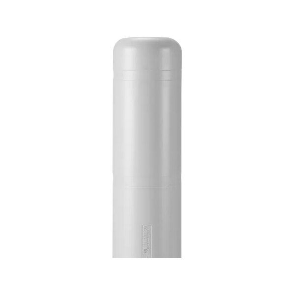 A light gray Innoplast BollardGard cylinder with a white lid.