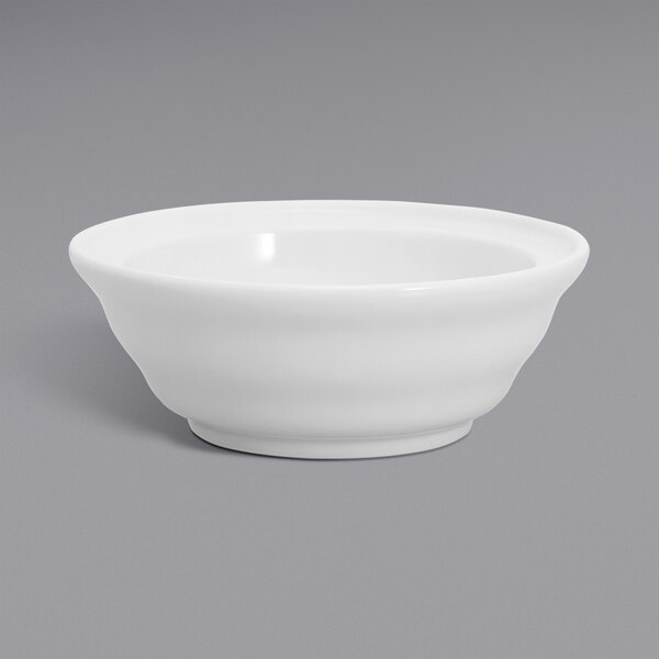 A white Hario porcelain drip tray.