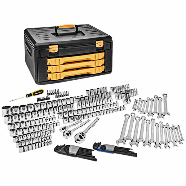 GEARWRENCH 239 Pc. Mechanics Tool Set in 3 Drawer Storage Box